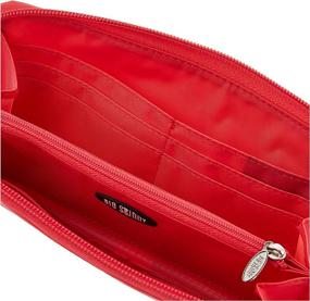 img 1 attached to 💼 Big Skinny Women's Panther Clutch Slim Wallet, Coral - Holds Up to 40 Cards