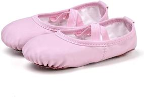 img 3 attached to 🩰 STELLE Athletic Ballet Practice Dancing Shoes for Little Girls