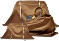 cover storage stretchable drawstring handbag logo