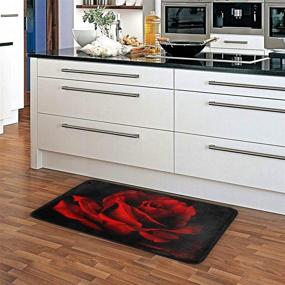 img 2 attached to Кухонный коврик Романтический Kitchen Runner в ванную.