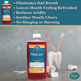 img 2 attached to 🌿 AlkaCare Mouthwash & Gargle – 16 Oz: Refreshing Oral Rinse for Complete Oral Hygiene