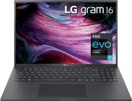 💻 lg 16" ультралегкий lcd ноутбук - ультрапортативный (2560 x 1600), intel evo 11-го поколения core i7, 16 гб озу, 1 тб ssd, графика intel xe, dts:x ultra - 2021, встроенный alexa логотип