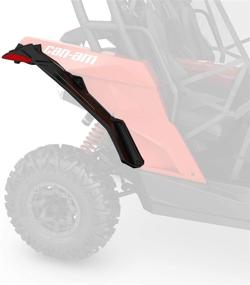 img 1 attached to Enhanced Can Am Maverick & Maverick Max Mudguards/Fender Flares for Extra Coverage #715001323