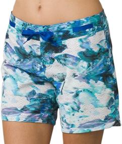 img 2 attached to PrAna Living Silvana Board Shorts Women's Clothing for Swimsuits & Cover Ups