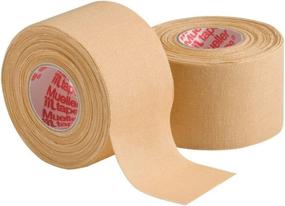 img 1 attached to 🏋️ Mueller Athletic Tape, 1.5-Inch x 10-Yard Roll, Beige, Pack of 2