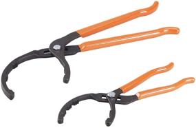 img 1 attached to 🔧 OTC 4562 Heavy Duty Adjustable Oil Filter Pliers - 2 Piece Set - Wide Capacity Range of 2-1/4" to 7" - Enhanced Grip and Durability