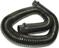 💦 6-ft black flexible hose replacement: perfect fit for wet dry vac (2 1/4" fitting, 2 1/2" hose) логотип