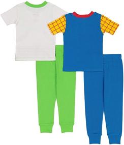 img 3 attached to Cozy Disney Boys' Toy Story 🧸 Snug Fit Cotton Pajamas - Sleep in Style!