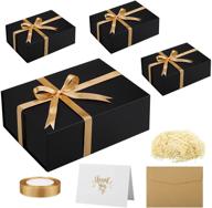 mагнитные складные наборы для упаковки подарков для свидетелей невесты и друзей жениха от aneco логотип