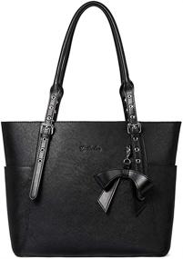 img 4 attached to 👜 BOSTANTEN Leather Handbag Designer: Premium Shoulder Women's Totes, Handbags & Wallets