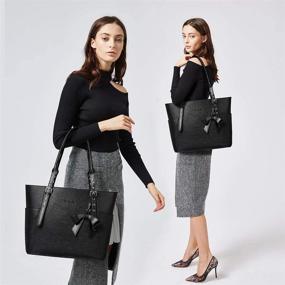 img 3 attached to 👜 BOSTANTEN Leather Handbag Designer: Premium Shoulder Women's Totes, Handbags & Wallets