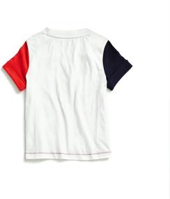 img 3 attached to 👚 Tommy Hilfiger Adaptive Girls' Tops, Tees & Blouses with Shoulder Closure