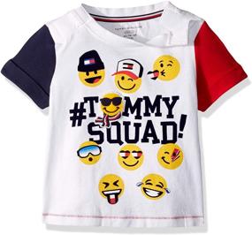 img 2 attached to 👚 Tommy Hilfiger Adaptive Girls' Tops, Tees & Blouses with Shoulder Closure