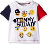 👚 tommy hilfiger adaptive girls' tops, tees & blouses with shoulder closure logo