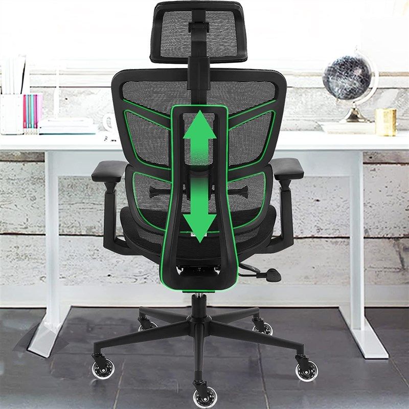 samofu ergonomic adjustable headrest executive 로고