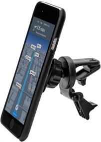 img 4 attached to 📱 Arkon Magnetic Phone Car Vent Mount - Perfect for iPhone X, 8, 7, 6S Plus, Galaxy Note 8, Garmin GPS - Retail Black