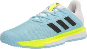 img 4 attached to Men's Adidas Solematch Bounce Athletic Shoes in Eye-Catching Screaming Orange