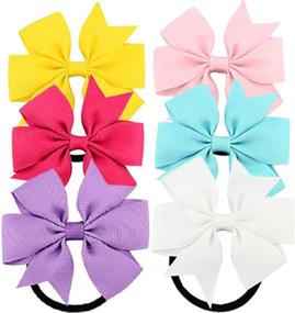 img 1 attached to 👑 Vibrant Multicolor Headbands for Princess Birthday Parties!