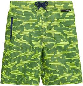 img 4 attached to 🩳 High Protection Quick Dry Boys' Board Shorts - Body Glove UPF 50+ Bathing Suit (Big Boy)