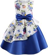 🌸 flower girls pageant party dresses for kids - special occasion dress by nssmwttc logo