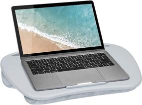 img 4 attached to LapGear MyDesk Lap Desk Laptops Laptop Accessories