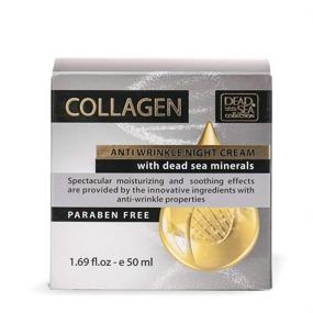 img 4 attached to 🌙 Revitalize and Rejuvenate with Dead Sea Collection Collagen Anti Wrinkle Night Cream - Infused with Dead Sea Minerals and Stable Vitamin C