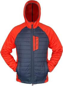 img 2 attached to Quilted Lightweight Insulated Weatherproof Outwear Sports & Fitness