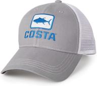 🧢 optimized costa del mar tuna trucker hat логотип