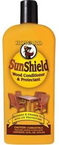 img 2 attached to 🌞 SWAX16 Howard SunShield Outdoor Furniture Wax with UV Protection, 16-Ounce - Yellow