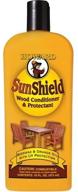 🌞 swax16 howard sunshield outdoor furniture wax with uv protection, 16-ounce - yellow logo
