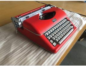 img 1 attached to Red Royal Classic Manual Typewriter (Model 79120Q) - Enhanced SEO-friendly Product Name