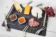 slate cheese board set - 3 pieces логотип