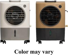 img 3 attached to 🌬️ Hessaire MC18M Portable Evaporative Cooler: 1300 CFM, Cools 500 Sq Ft (Color May Vary)