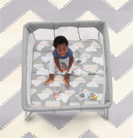 img 1 attached to 🧳 Skip Hop Portable Playard: From Travel Crib to Playard - Expanding Fun On-the-Go