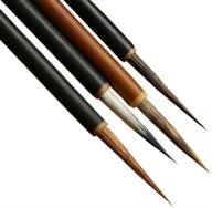 🖌️ set of 4 chinese painting brushes - flower bird line-drawing brushes - available at ue store logo