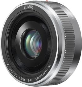 img 4 attached to 📷 Panasonic LUMIX G II 20mm F1.7 ASPH Lens: MIRRORLESS Micro Four Thirds, H-H020AS (USA Silver)- Ultimate Photography Precision