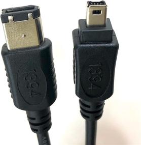 img 4 attached to High-Speed 10ft Firewire IEEE 1394 🔥 Cable (6 to 4 Pin), Micro Connectors E07-217