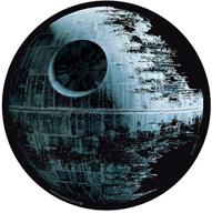 🌟 immerse in star wars galore with death star-inspired mousepad - perfect in shape! logo