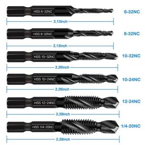 img 2 attached to Combination Tapping 10 32Nc 10 24Nc Anti Rust