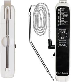 img 3 attached to 🔥 Enhance Your Culinary Precision with Smart Guesser Dual Probe Digital Meat Thermometer - Waterproof, Backlit, Instant Read for Kitchen Cooking, Oven, BBQ, and More!