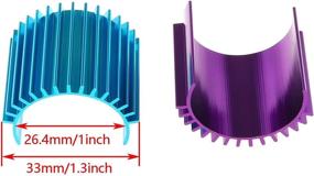 img 2 attached to 🌬️ Efficient Cooling With DGZZI Aluminium Heatsink for Brushless Motors