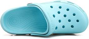 img 2 attached to 👟 HSBUY Clogs: Comfortable and Stylish Summer Shoes for Fishing and More