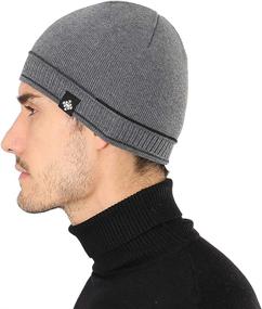 img 2 attached to 🧣 Warm Winter Beanie for Men & Women: DOANNOTIUM Skull Cap for Outdoor Sport