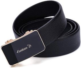 img 3 attached to CARDANRO Genuine Leather Automatic Business Men's Accessories and Belts