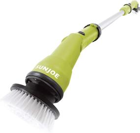 img 4 attached to 💧 Efficient Cleaning with Sun Joe 24V-PWSCRB-LTW Spin Scrubber Brush Kit: Includes 1.3-Ah Battery + Quick Charger