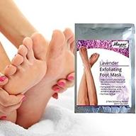 👣 foot callus remover mask - transform rough, dry skin to baby soft in 7-10 days - lavender scented - for men and women - 1 pair logo