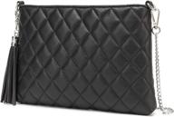 👜 quilted lightweight crossbody wristlet for women - handbags & wallets logo