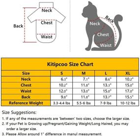 img 3 attached to 🐱 Sphynx Cat Winter Clothes: Stylish Four Leg Hoodie Jumpsuit for Warmth and Comfort - High Collar Coat, Pajamas, Shirts, and Sweaters for Hairless Cats and Small Dogs