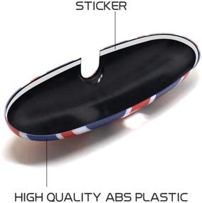 img 3 attached to 🚘 YaaGoo Interior Rear View Mirror Cover Stick for Mini Cooper 2000-2003: Upgraded Replacement for Enhanced Style and Protection