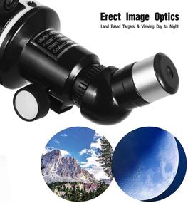 img 1 attached to 🔭 Premium Adults' Telescope Kit: 70mm Aperture, 400mm AZ Mount, Fully Multi-Coated Optics & Accessories - Ideal for Beginners!